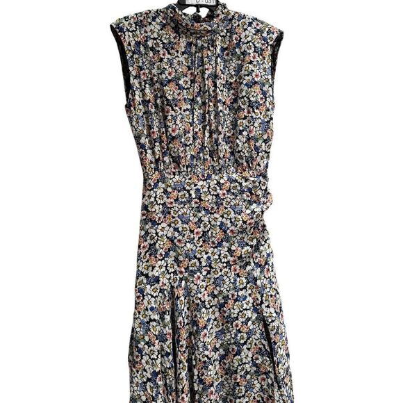Veronica Beard Anuli High Neck Midi Dress - Size 6 - NWT - Picture 5 of 5